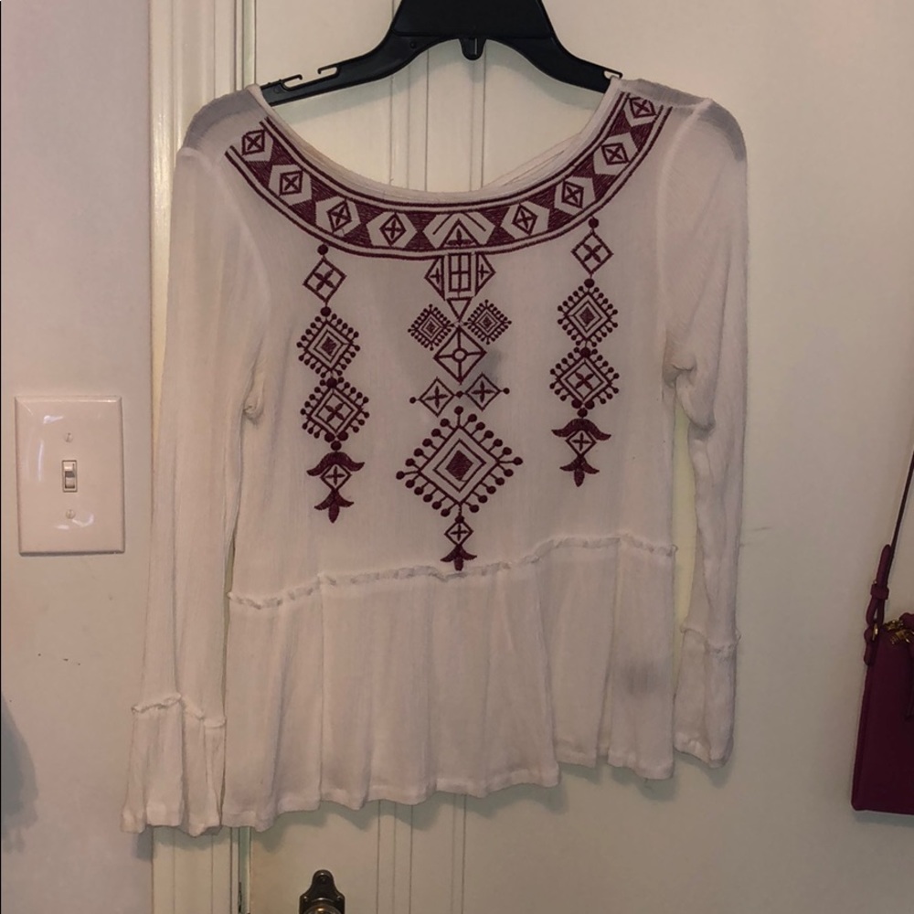 Bohemian style top